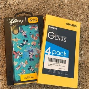 Otterbox IPhone XS Max Case/Glass Protector Bundle